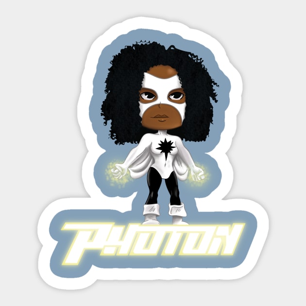 Monica Rambeau is PHOTON! Sticker by Creative Wiz